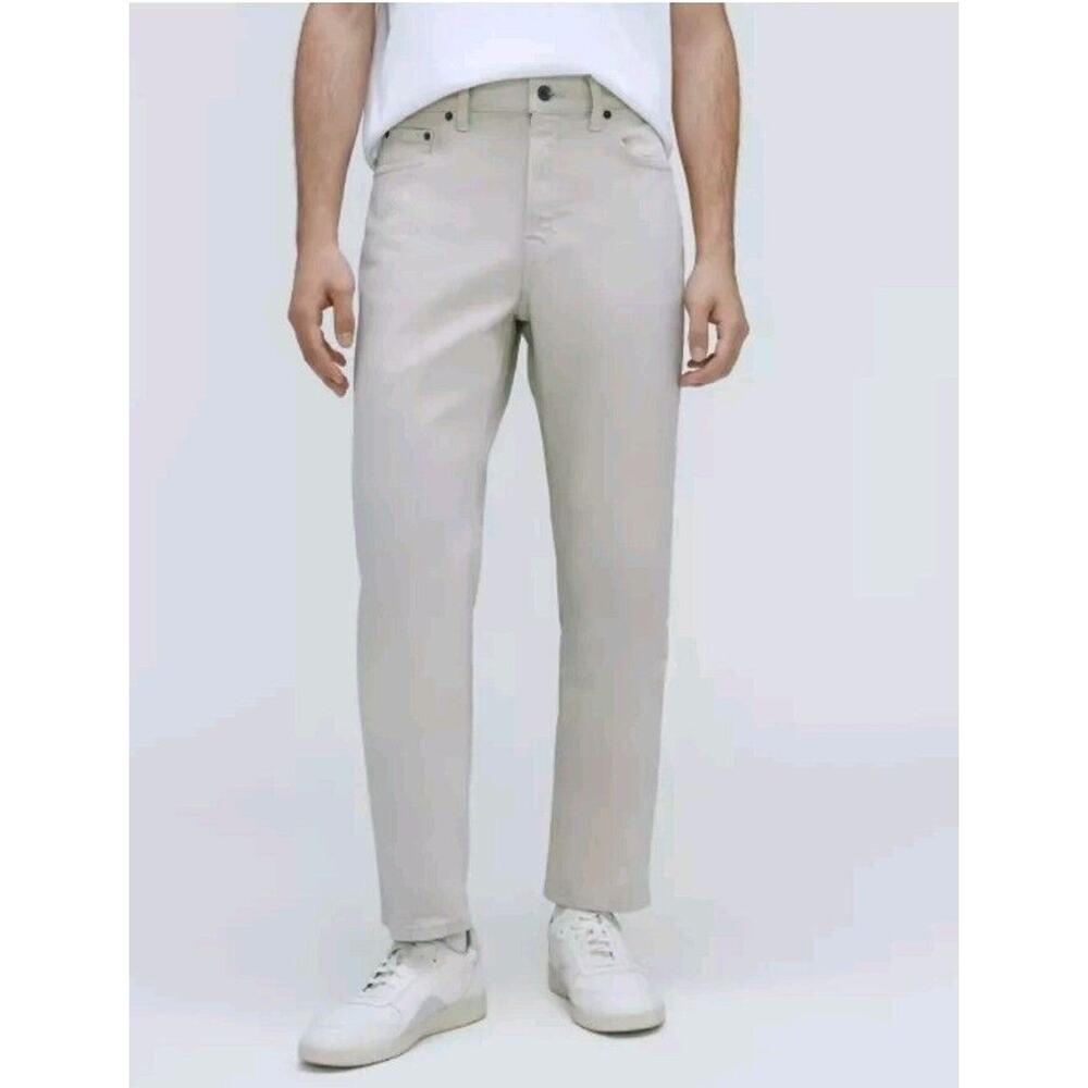 NEW Everlane Men 29 The Classic Straight‎ Jeans 29x30 Sand Beige Cotton